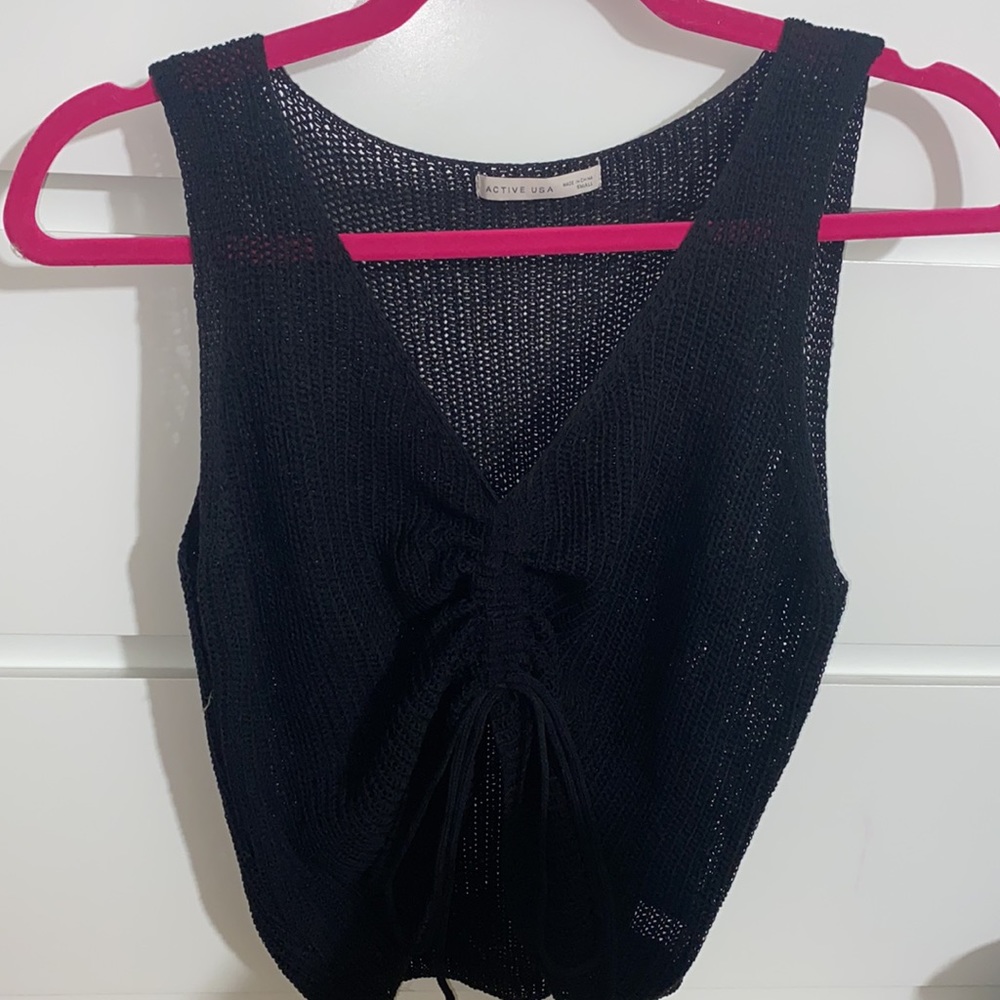 Crochet tank top